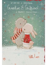 Wishing A Special Grandson & Girlfriend Happy Christmas With Love
